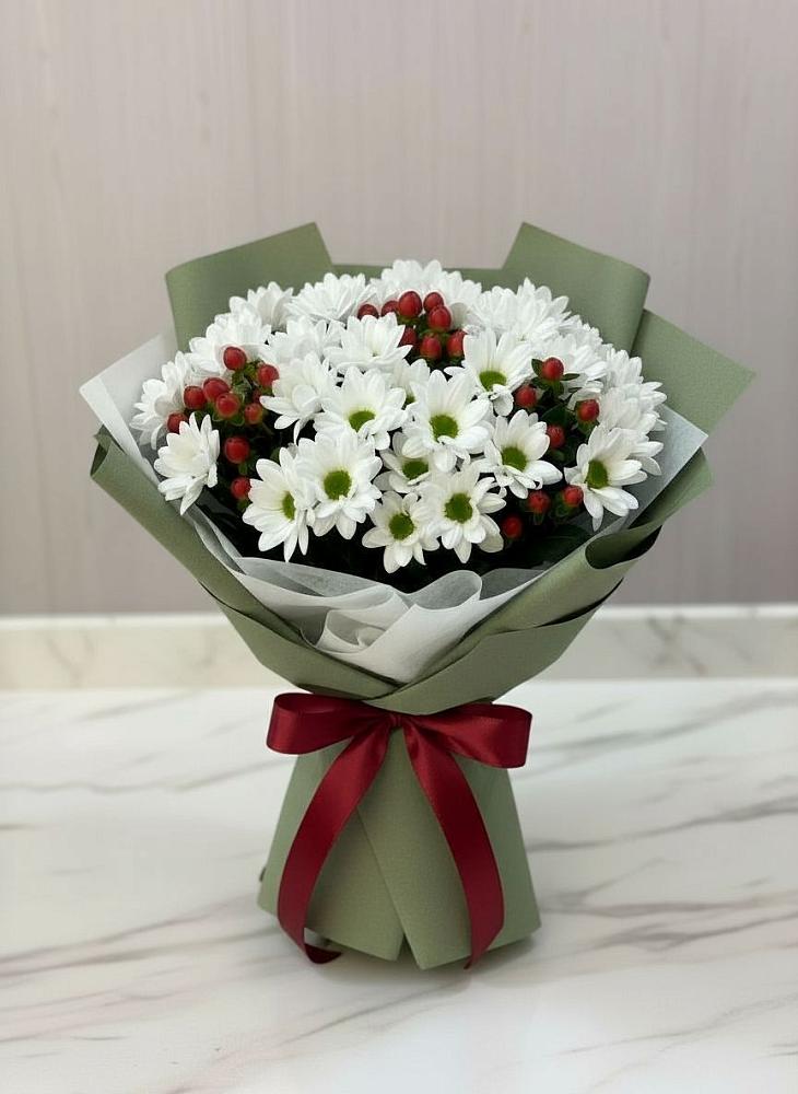 Букет цветов из: Хризантемы в Яжелбицы