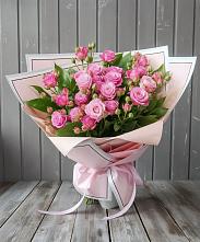 Букет Розовый кустик #REPLACE_PRED# Яжелбицы