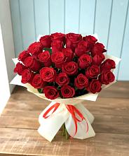 Букет 29 Красных роз в Яжелбицы