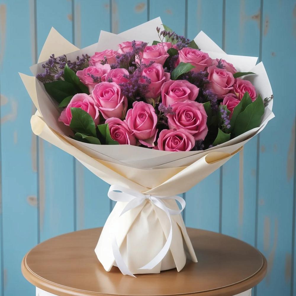 Букет цветов из: Розы в Яжелбицы