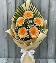 Букет цветов из:  Герберы в Яжелбицы