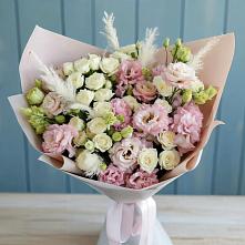 Букет цветов из:  Альстромерии и Розы в Яжелбицы